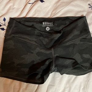 Camouflage Nobull athletic shorts
